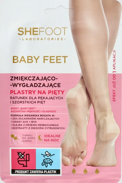 SHEFOOT Baby Feet smoothing patches | Vaistine1.lt | WestPharmacy.eu