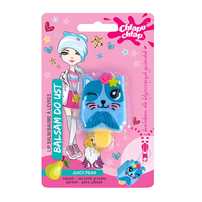 CHLAPU CHLAP Lip balm with a keychain - Juicy pear | Vaistine1.lt | WestPharmacy.eu