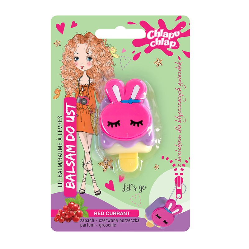 CHLAPU CHLAP Lip balm with a keychain - Red currant | Vaistine1.lt | WestPharmacy.eu