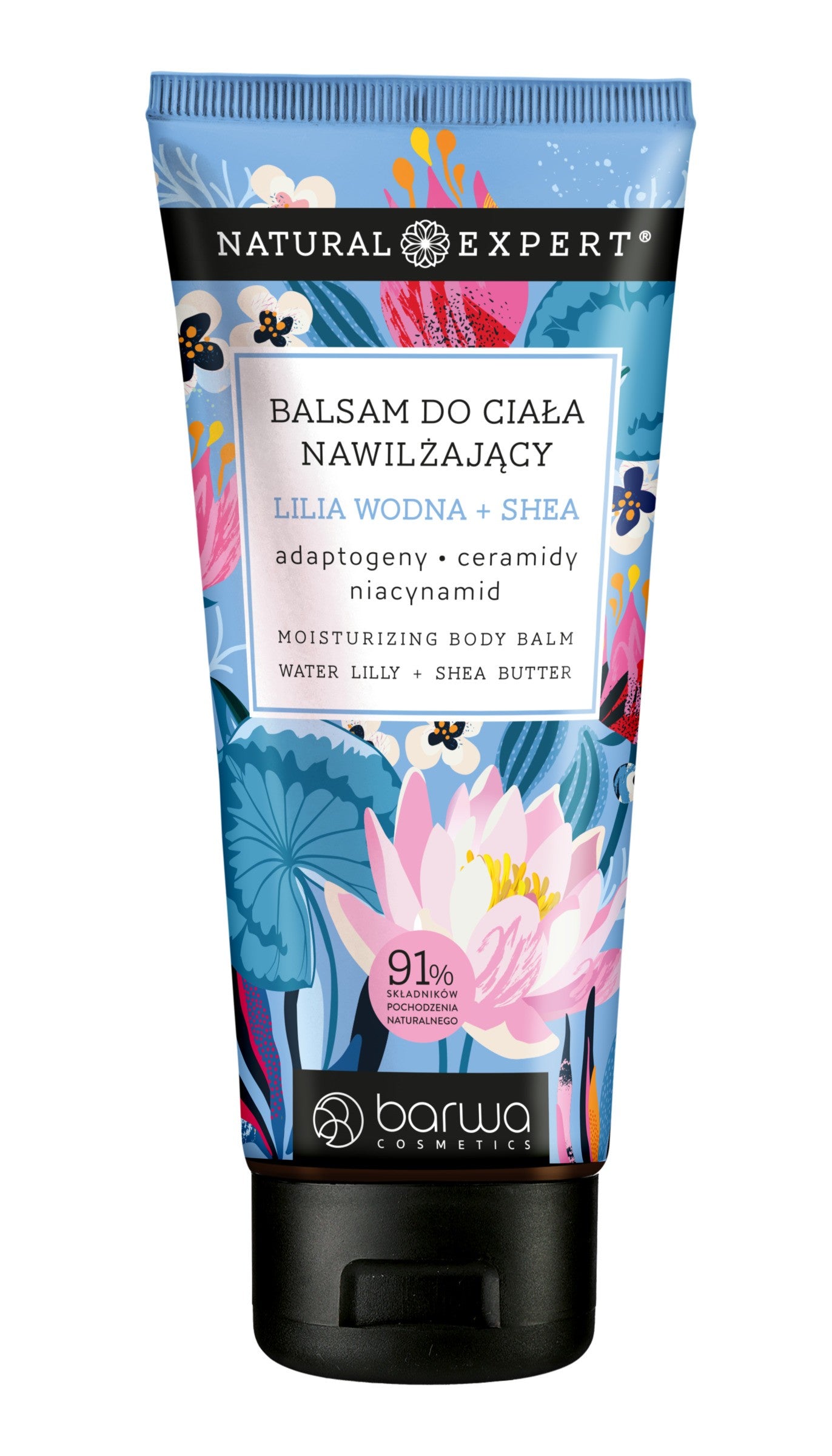BARWA Natural Expert Moisturizing body balm Water lily + Shea 200 ml | Vaistine1.lt | WestPharmacy.eu
