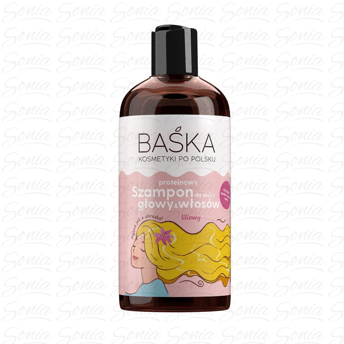 SOLVERX BAŚKA Shampoo 500ml lilac | Vaistine1.lt | WestPharmacy.eu