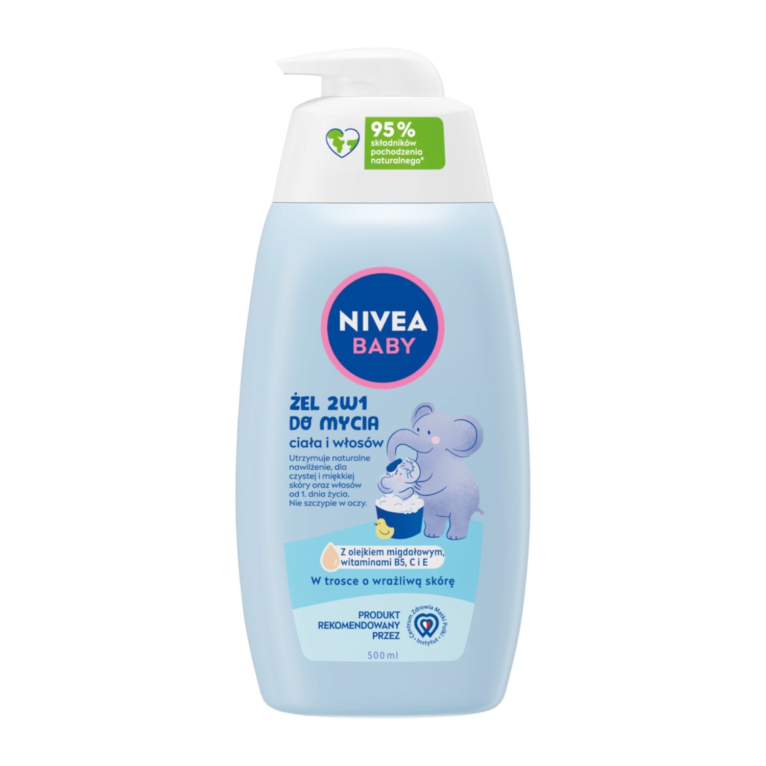 NIVEA BABY body/wash gel 500ml | Vaistine1.lt | WestPharmacy.eu