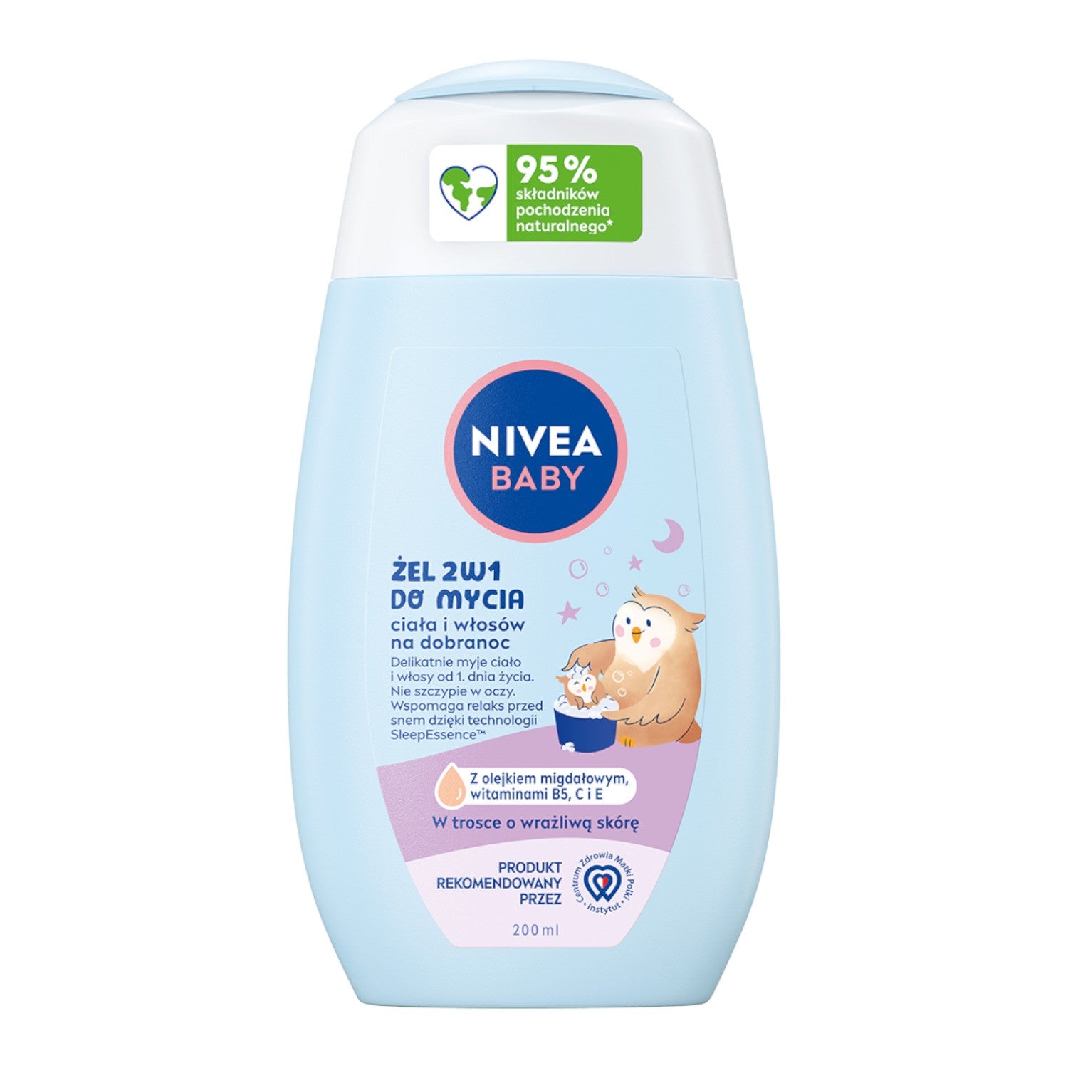 NIVEA BABY body/wash gel 200ml 2in1 | Vaistine1.lt | WestPharmacy.eu