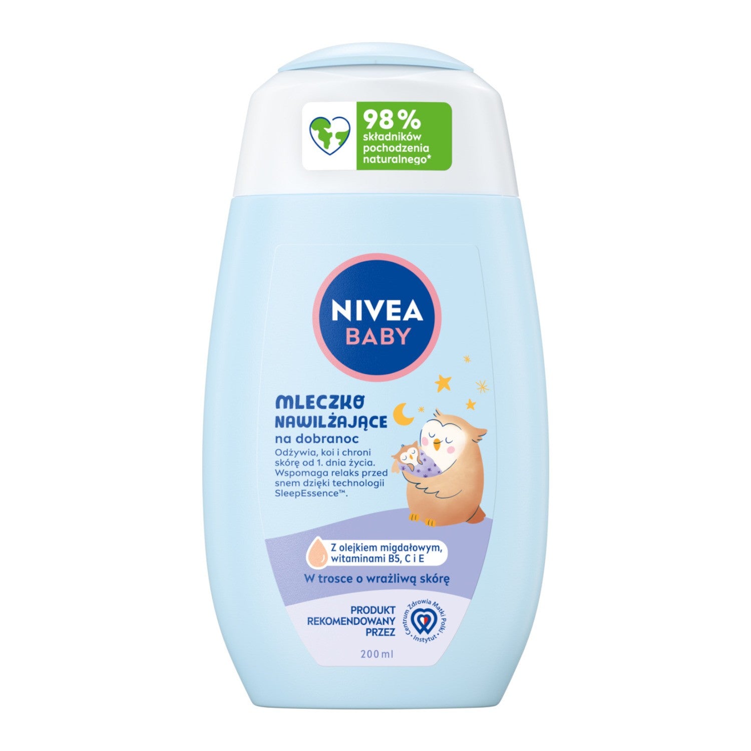 NIVEA BABY Bedtime Moisturizing Milk 200ml | Vaistine1.lt | WestPharmacy.eu