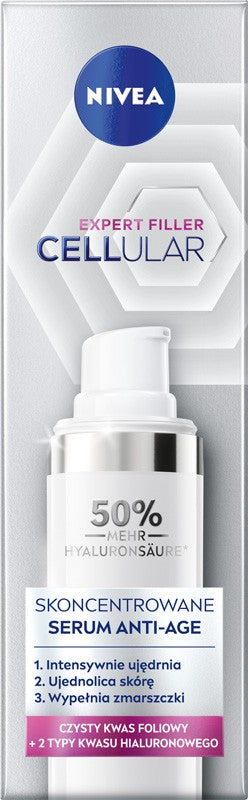NIVEA Cellular Expert Filler Concentrated Anti-Age Serum 40 ml | Vaistine1.lt | WestPharmacy.eu