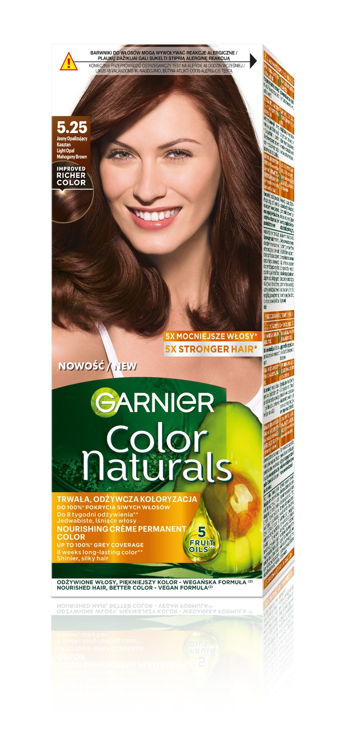 GAR COLOR N Color no 5.25 J. Opalescent Chestnut | Vaistine1.lt | WestPharmacy.eu