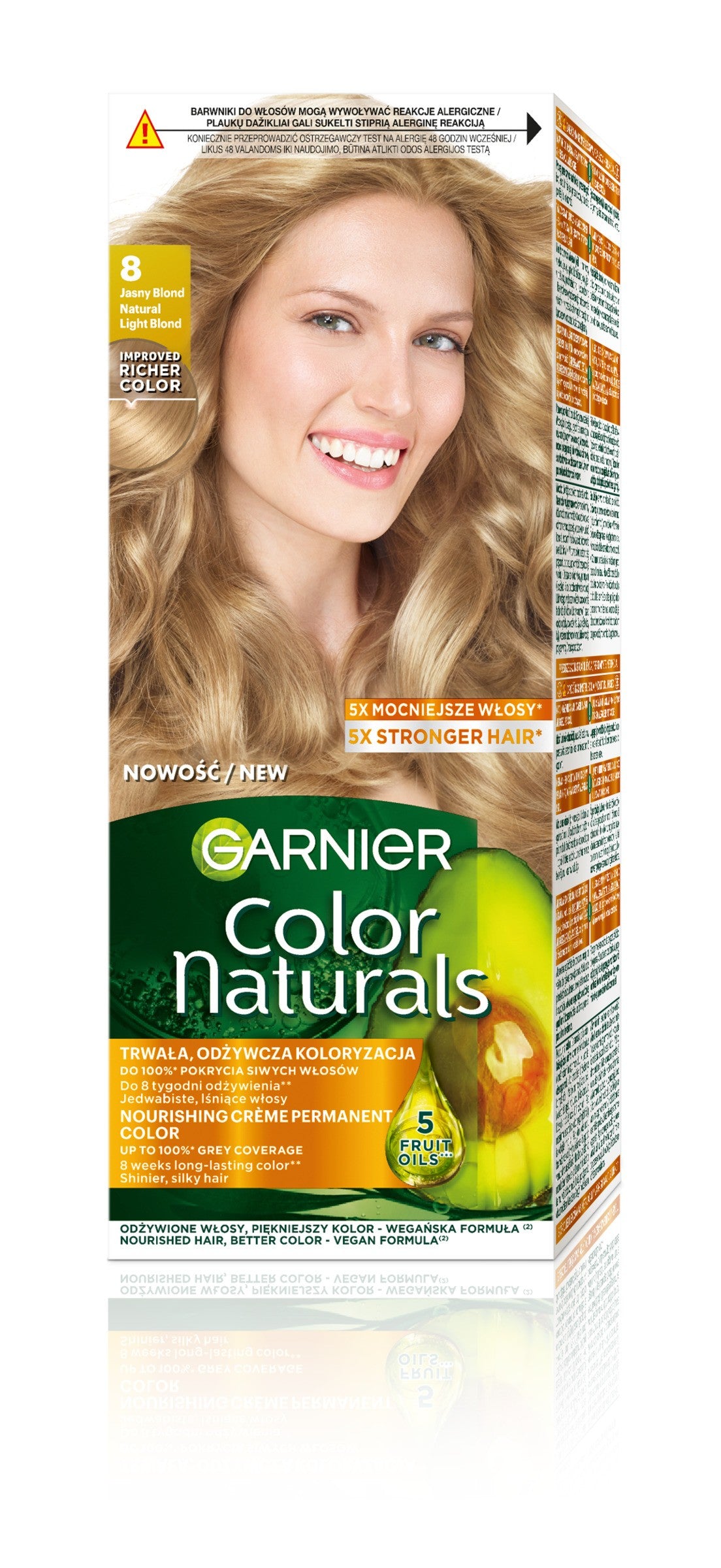 GAR COLOR N Color No. 8 Light Blonde& | Vaistine1.lt | WestPharmacy.eu