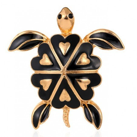 ECARLA Decorative brooch - Crystal Turtle (BZ110) 1 pc | Vaistine1.lt | WestPharmacy.eu