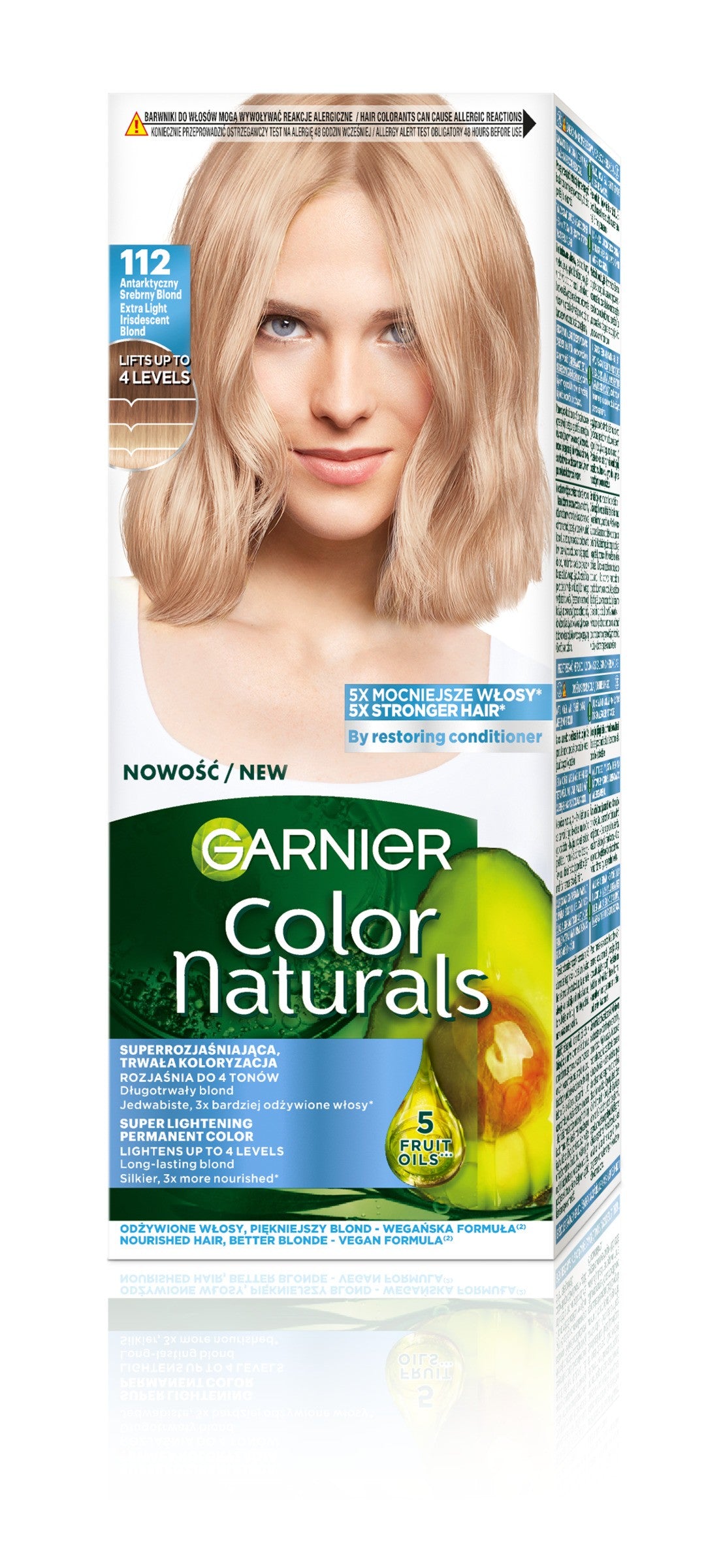 GAR COLOR N Color no. 112 Antarctic Silver Blonde | Vaistine1.lt | WestPharmacy.eu