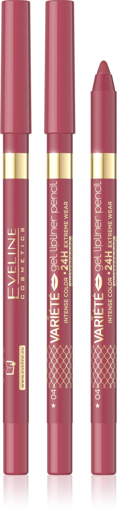 EVELINE Gel Variety Lip Contour Pencil No. 04 | Vaistine1.lt | WestPharmacy.eu