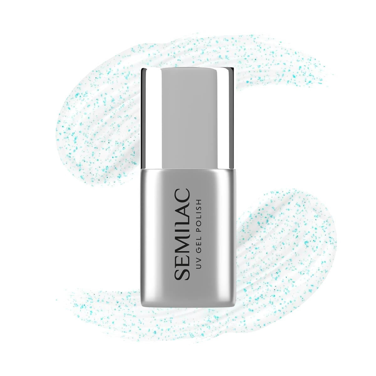 SEMILAC Top No Wipe Sparkling Blue for hybrid varnishes T18 7 ml | Vaistine1.lt | WestPharmacy.eu