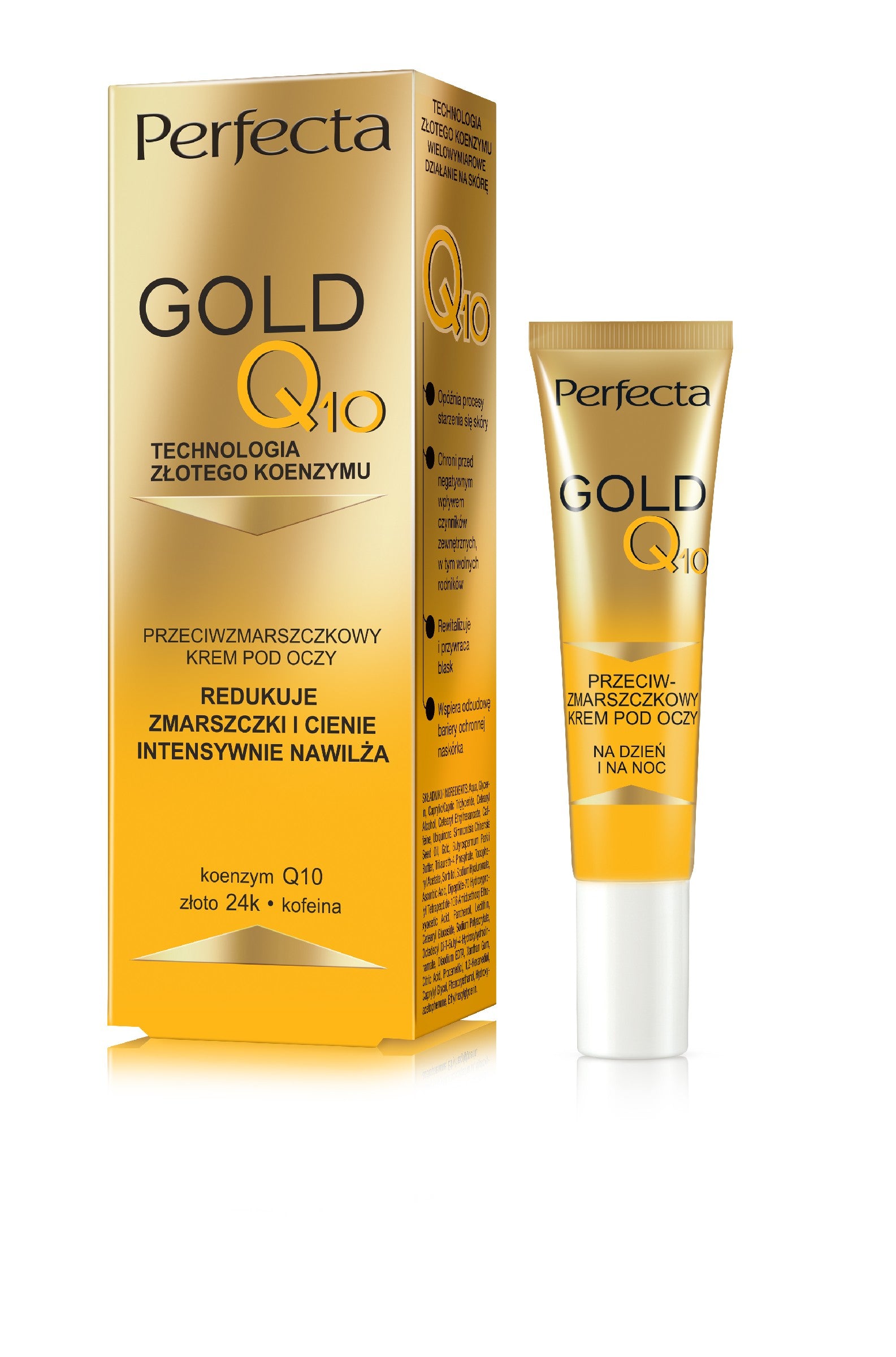 PERFECTA Gold Q10 Anti-wrinkle cream for the eyes 15 ml | Vaistine1.lt | WestPharmacy.eu
