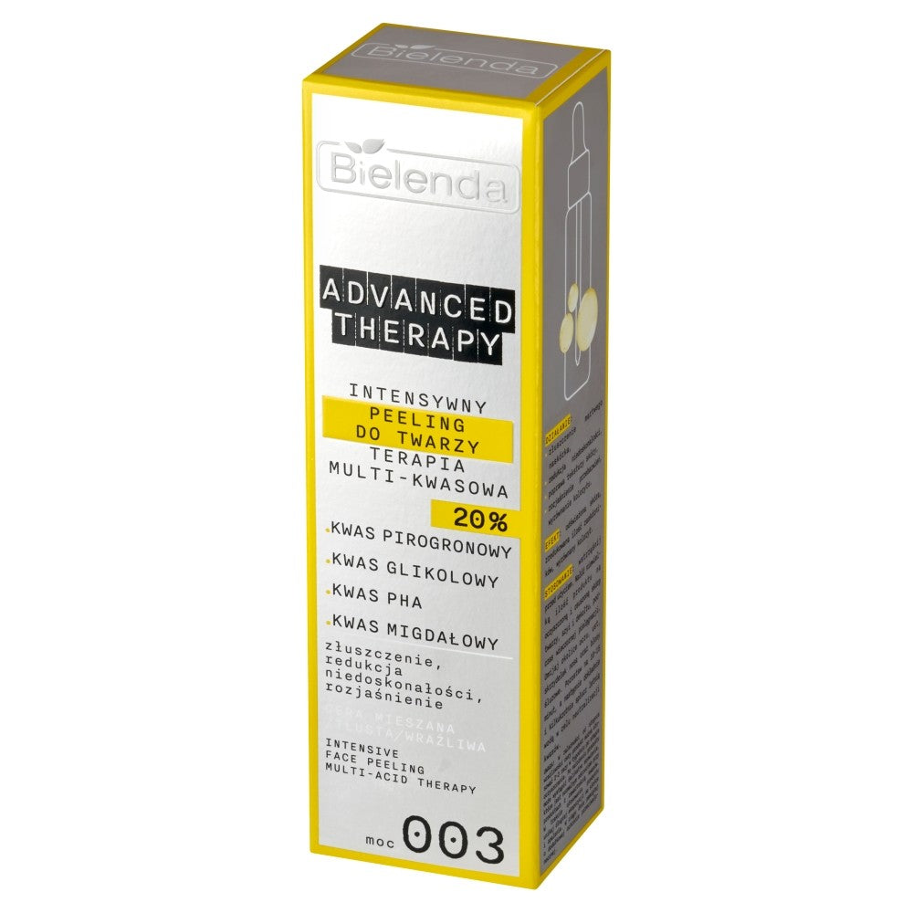 BIELENDA Advanced Therapy Intensive Facial Peeling - multi-acid therapy 20% (strength 003) 30 ml | Vaistine1.lt | WestPharmacy.eu