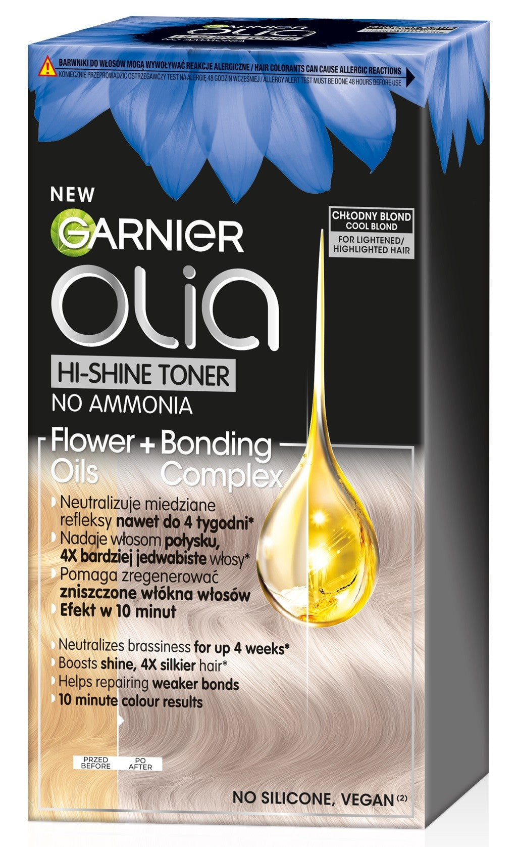 GARNIER Olia Hi-Shine Toner for blonde hair - Cool Blonde 1op. | Vaistine1.lt | WestPharmacy.eu