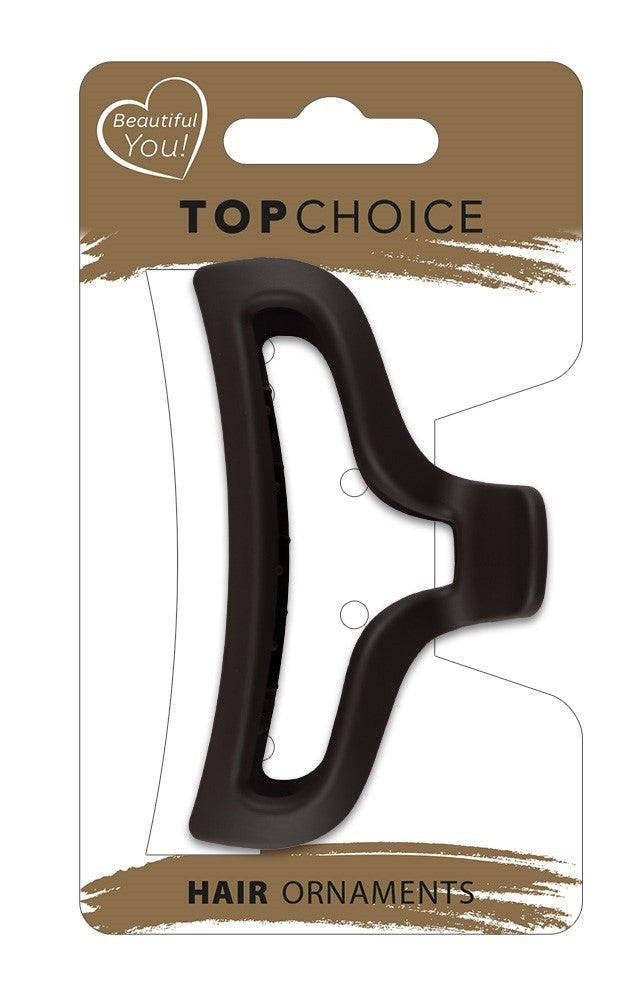 TOP CHOICE Hair clip L - Matte bow (20216) 1 pc. - mix of colors | Vaistine1.lt | WestPharmacy.eu