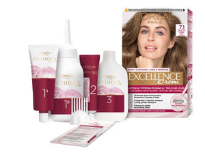 LOREAL Excellence Creme Hair Color 7.1 Ash Blonde | Vaistine1.lt | WestPharmacy.eu