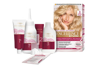 LOREAL Excellence Creme Hair Color 9 Very Light Blonde | Vaistine1.lt | WestPharmacy.eu