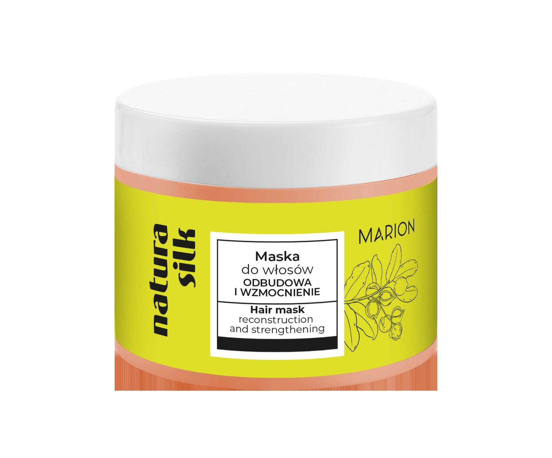 MARION Natura Silk Hair Mask Reconstruction and Strengthening 300 ml | Vaistine1.lt | WestPharmacy.eu