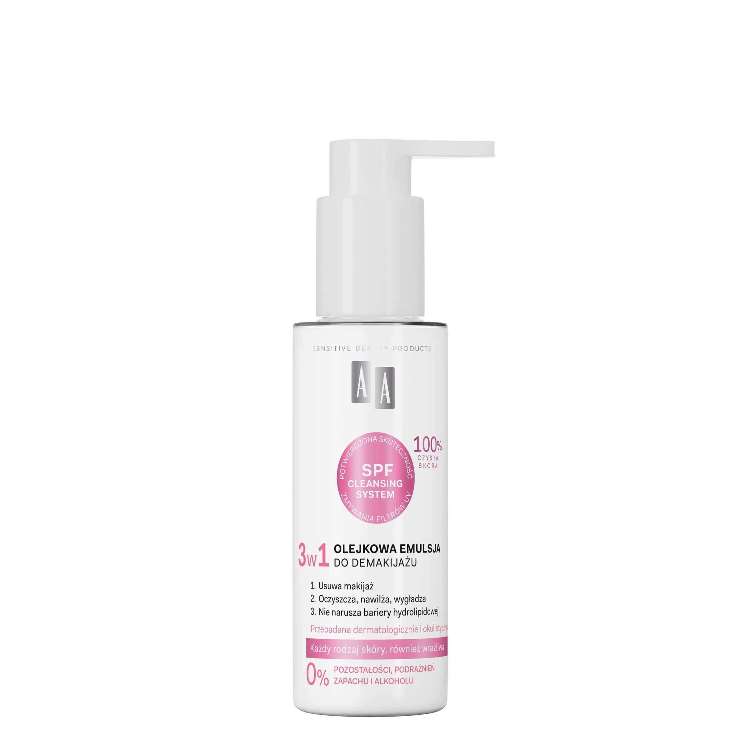 AA Pure Derma Oil make-up removal emulsion 3in1 150 ml | Vaistine1.lt | WestPharmacy.eu