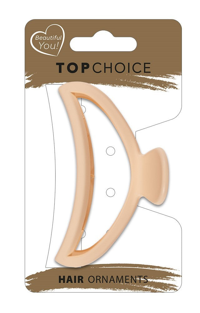 TOP CHOICE Hair clip L - Matte bow (20223) 1 pc. - mix of colors | Vaistine1.lt | WestPharmacy.eu