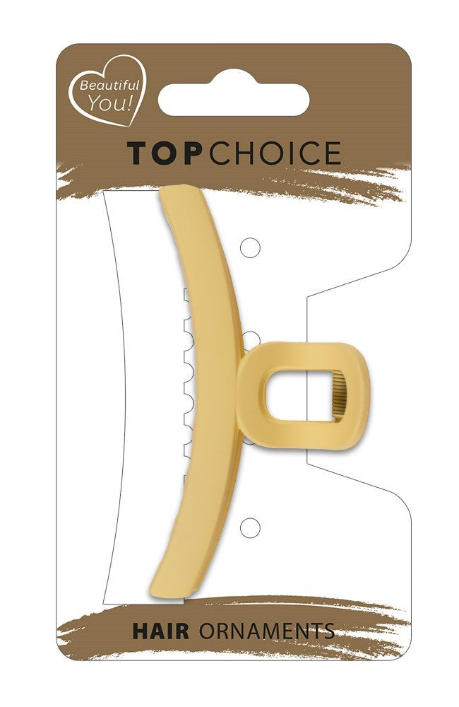 TOP CHOICE Hair clip L - Matte bow (20230) 1 pc. - mix of colors | Vaistine1.lt | WestPharmacy.eu