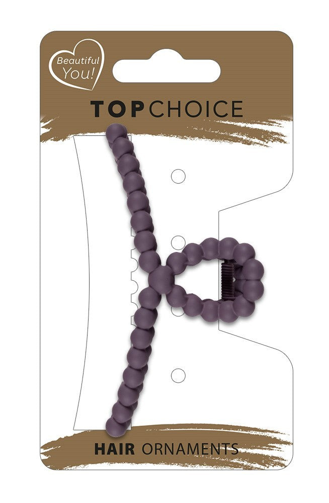 TOP CHOICE Hair clip L - Matte bow (20247) 1 pc. - mix of colors | Vaistine1.lt | WestPharmacy.eu