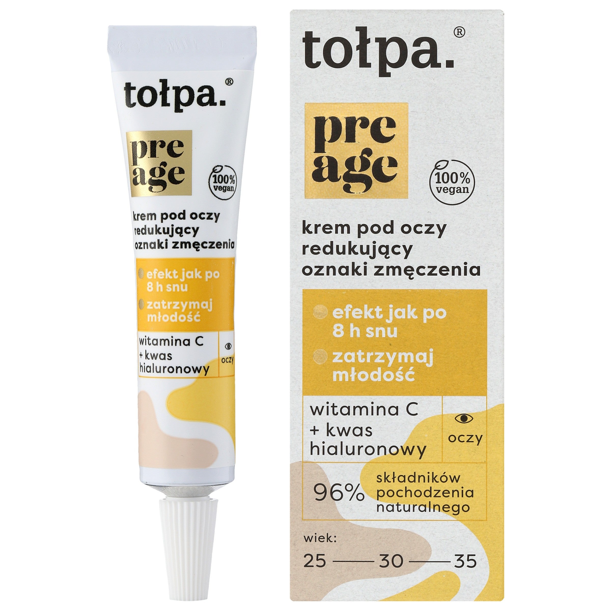 TOŁPA Pre Age Eye Cream Reducing Signs of Fatigue 10 ml | Vaistine1.lt | WestPharmacy.eu