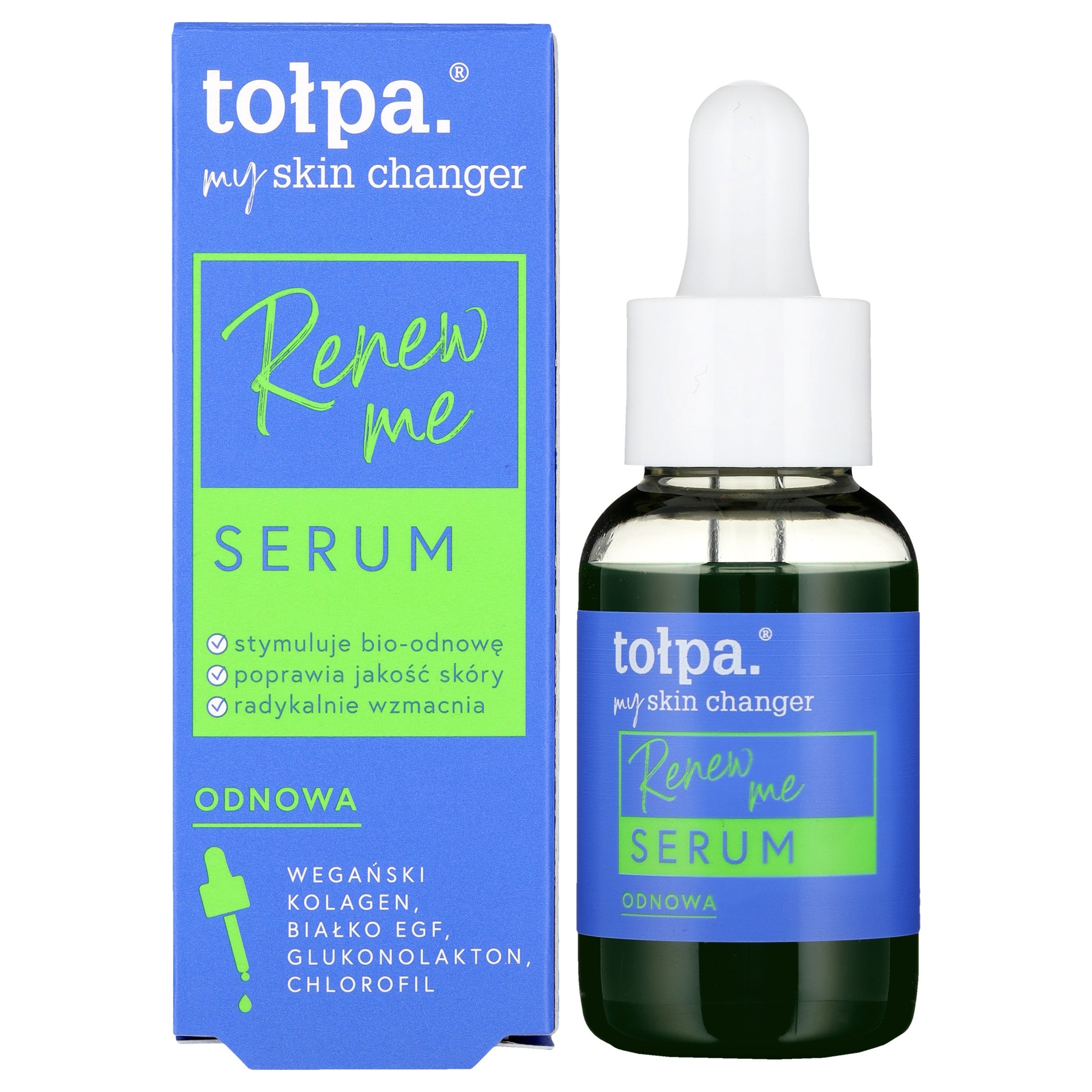 TOŁPA My Skin Changer Renew Me face serum - renewal 30 ml | Vaistine1.lt | WestPharmacy.eu