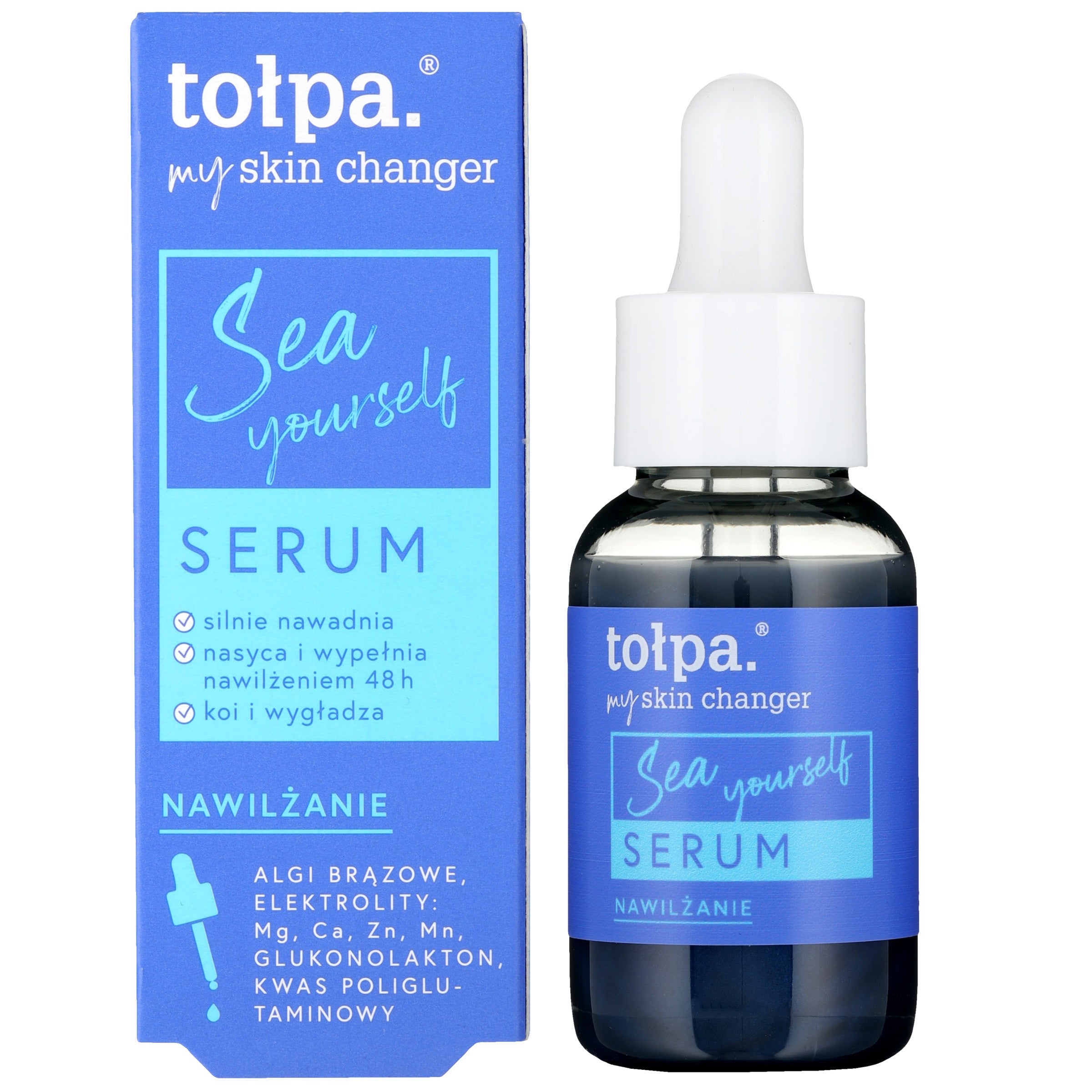 TOŁPA My Skin Changer Sea Yourself face serum - moisturizing 30 ml | Vaistine1.lt | WestPharmacy.eu