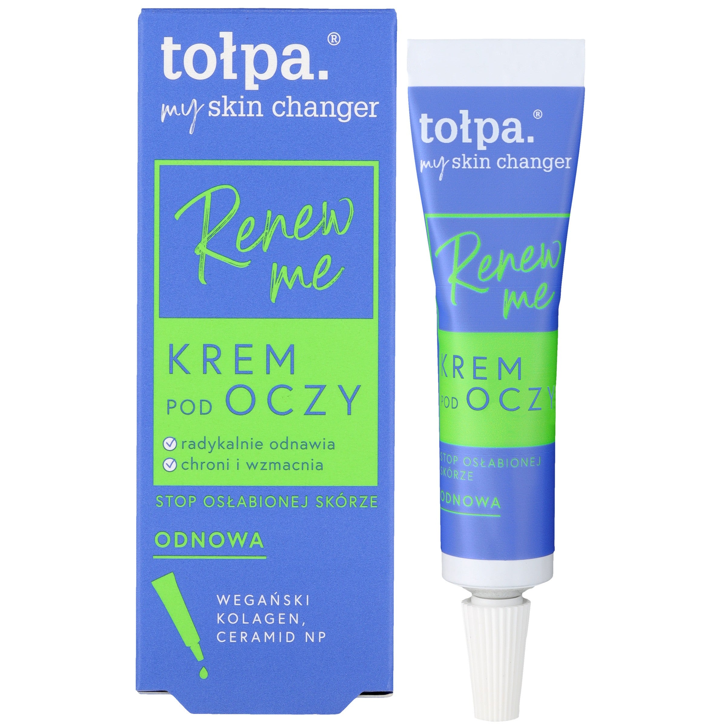 TOŁPA My Skin Changer Eye Cream Renew Me - renewal 10 ml | Vaistine1.lt | WestPharmacy.eu
