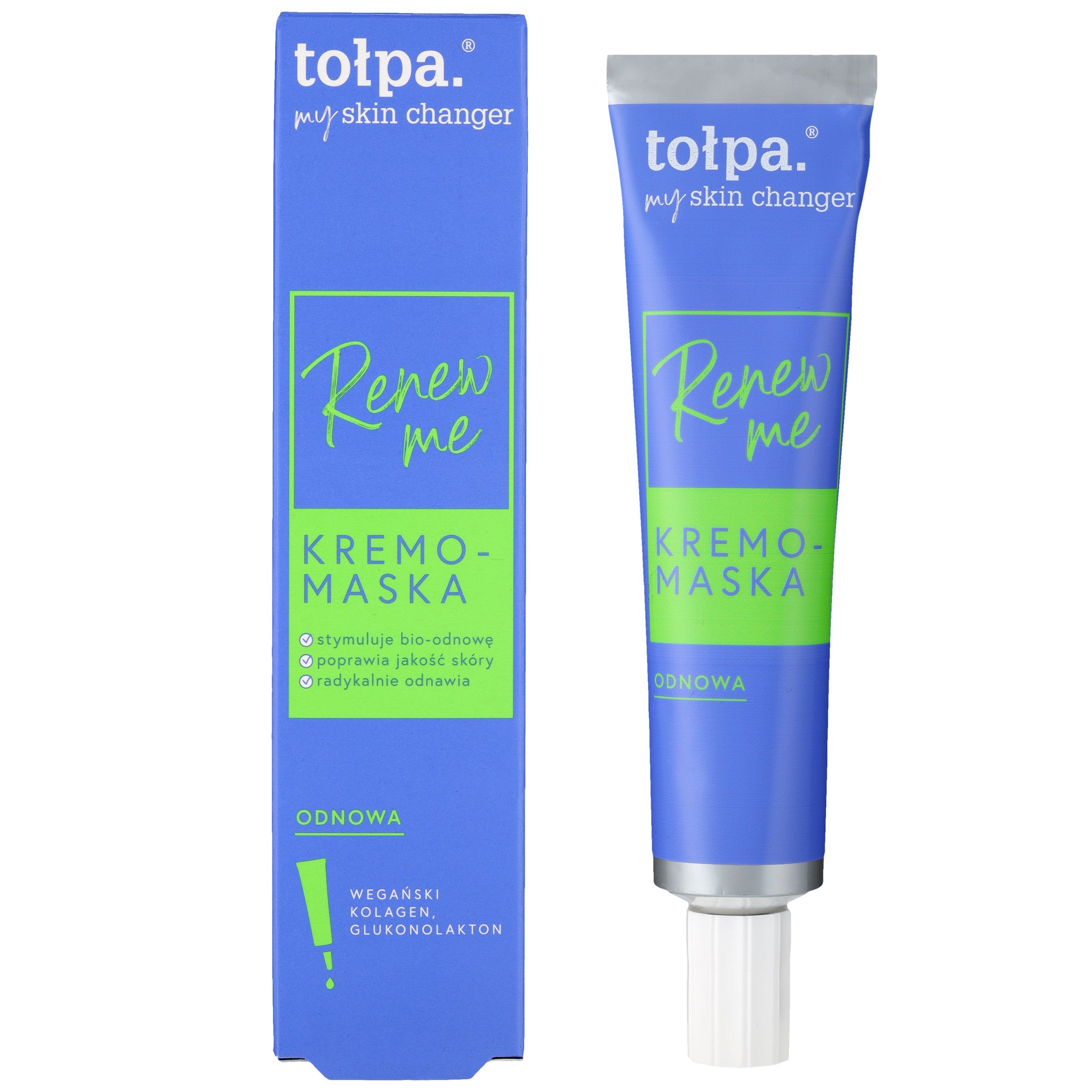 TOŁPA My Skin Changer Cream-Mask for Face Renew Me - renewal 40 ml | Vaistine1.lt | WestPharmacy.eu