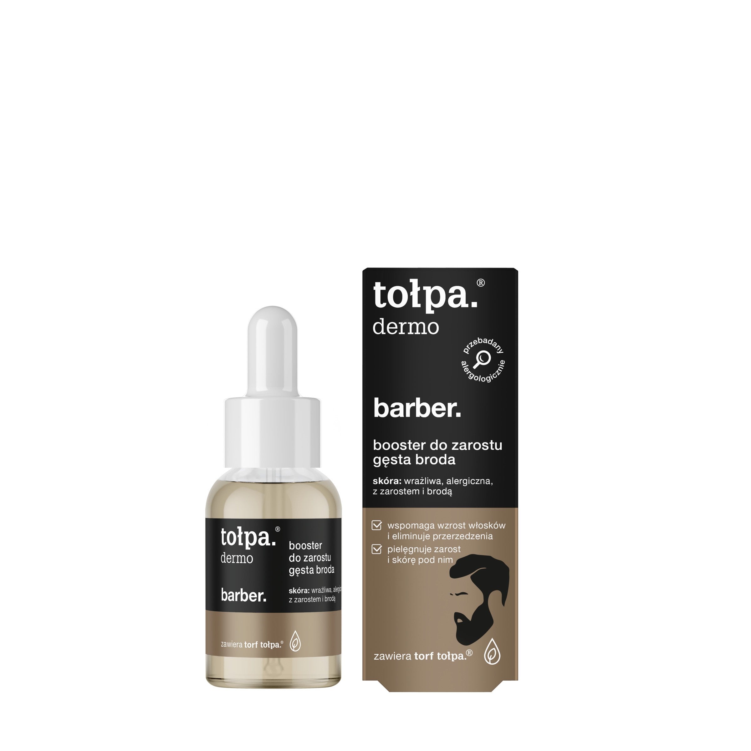 TOŁPA Dermo Barber Booster for thick beard 30 ml | Vaistine1.lt | WestPharmacy.eu