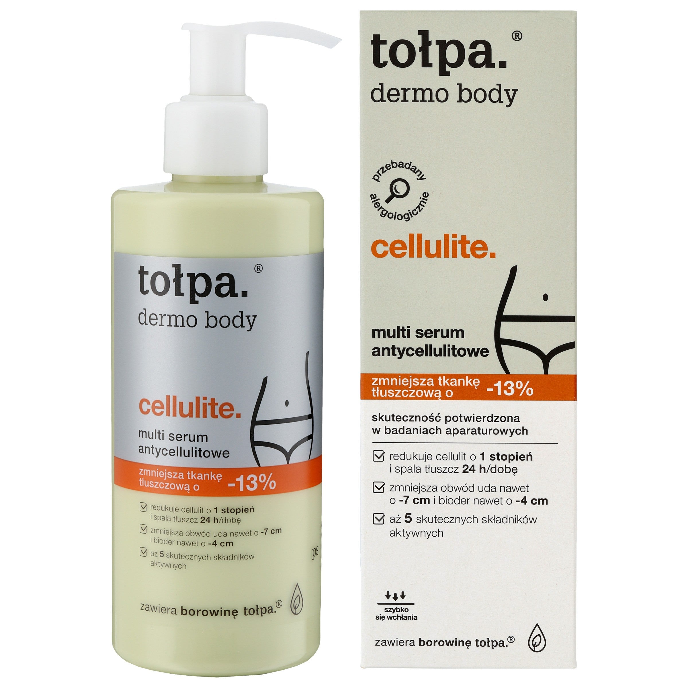 TOŁPA Dermo Body Cellulite Multi anti-cellulite serum 250 ml | Vaistine1.lt | WestPharmacy.eu