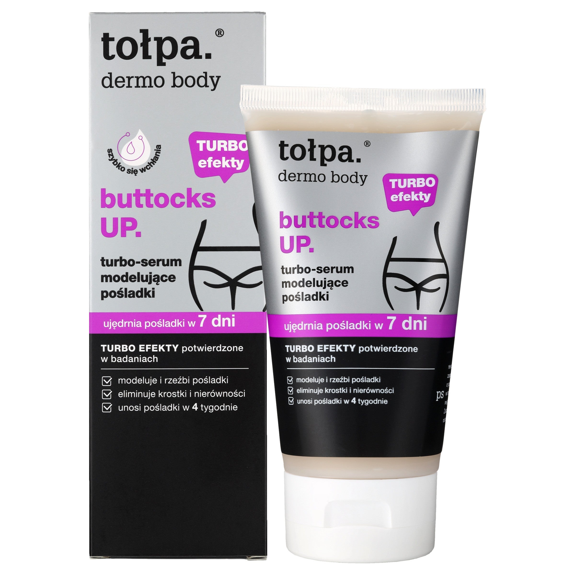 TOŁPA Dermo Body Buttocks Up Turbo-serum modeling buttocks 150 ml | Vaistine1.lt | WestPharmacy.eu