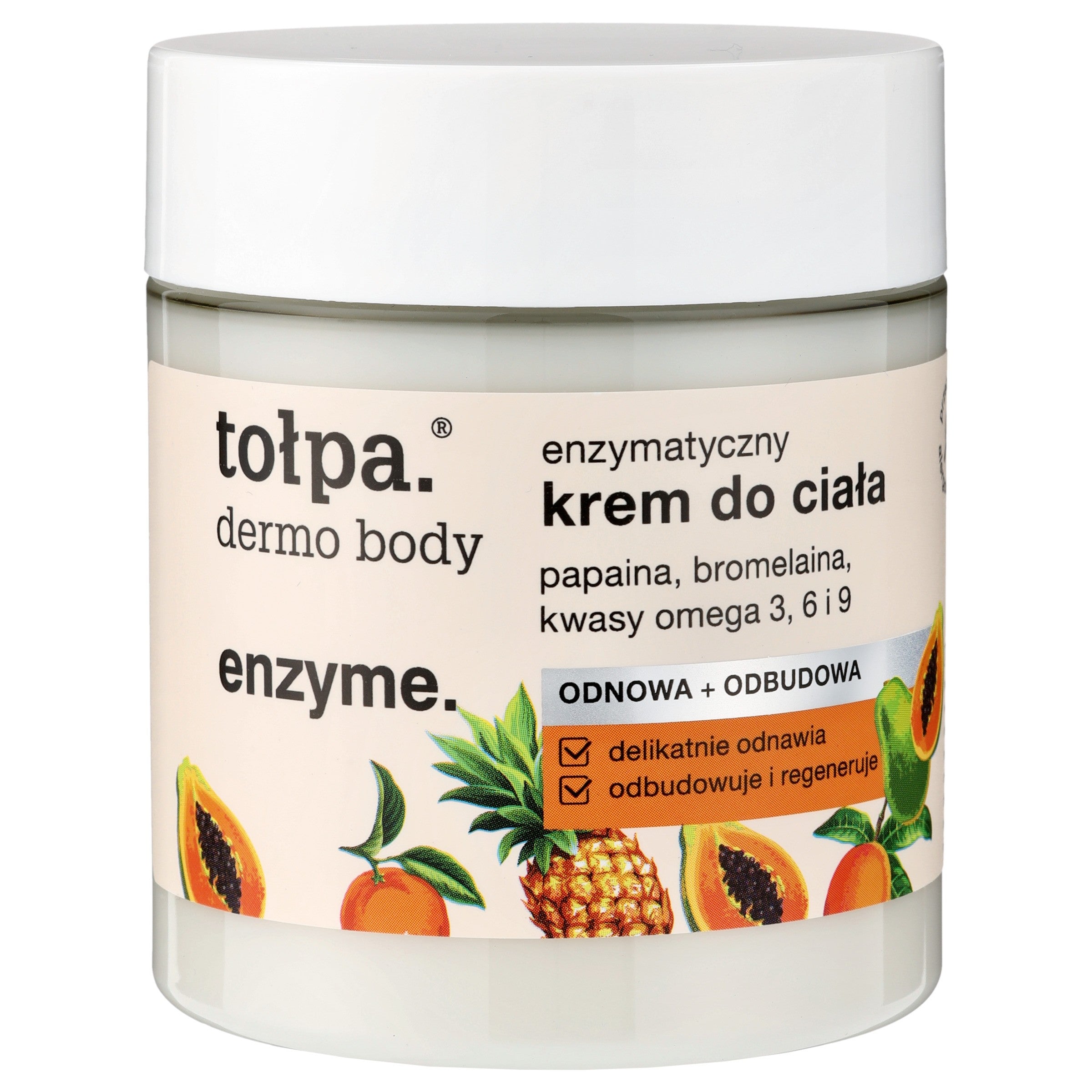 TOŁPA Dermo Body Enzyme Enzyme body cream 250 ml | Vaistine1.lt | WestPharmacy.eu