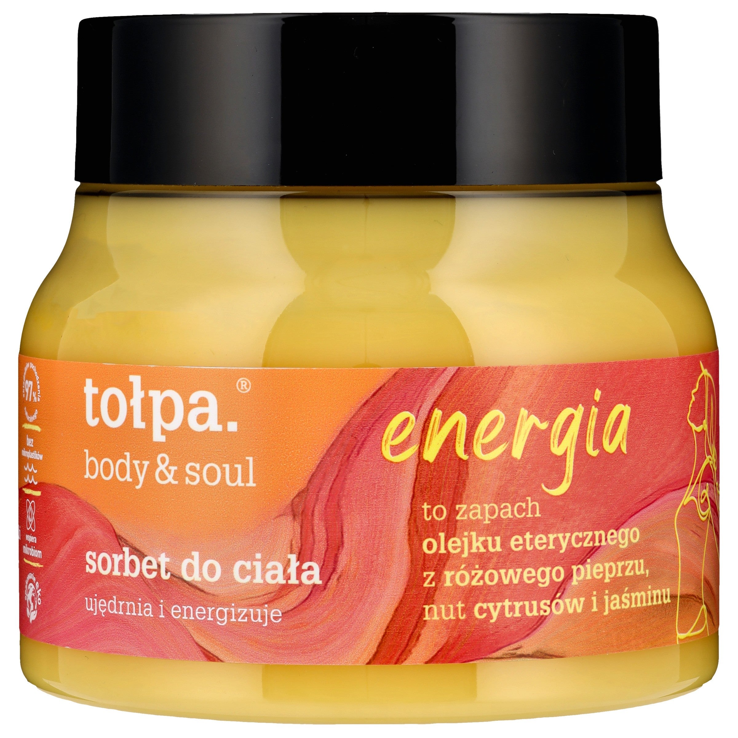 TOŁPA Body&Soul Energy Firming Body Sorbet 250 ml | Vaistine1.lt | WestPharmacy.eu