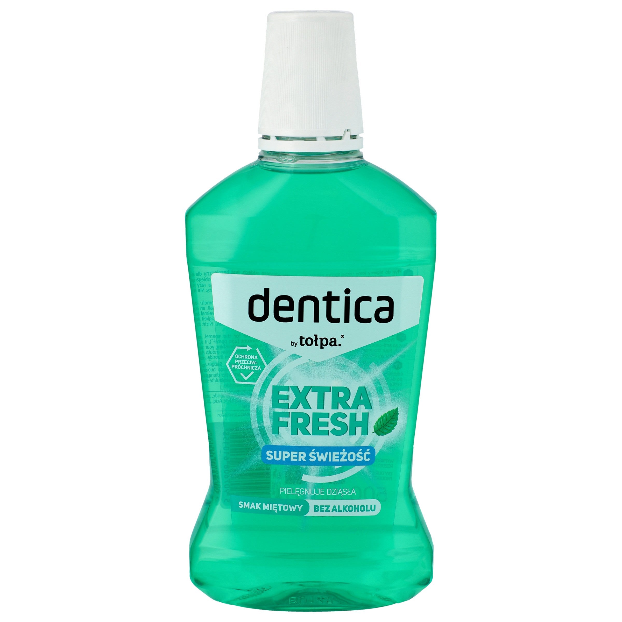 TOŁPA Dentica Extra Fresh Mint Mouthwash 500 ml | Vaistine1.lt | WestPharmacy.eu