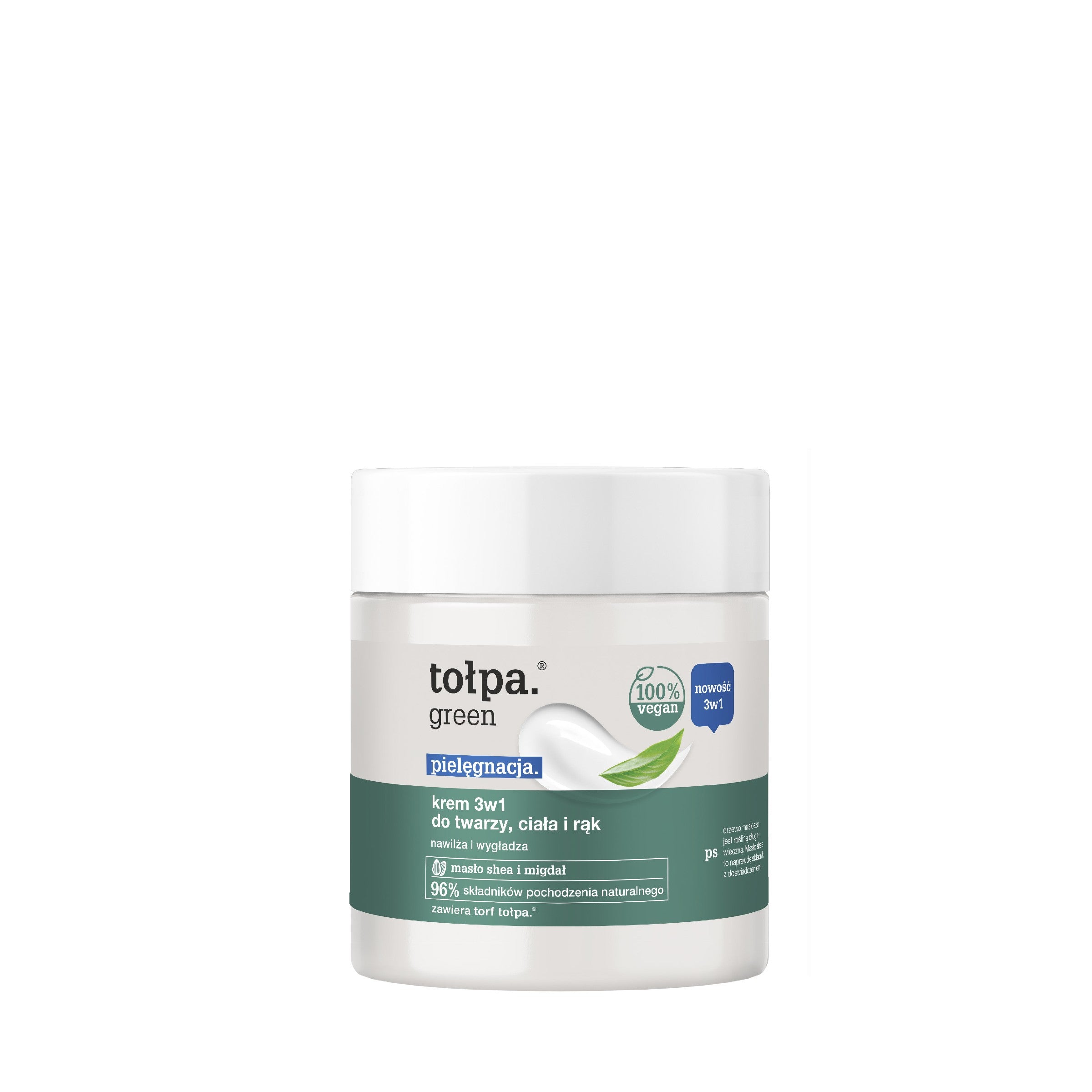 TOŁPA Green Care 3in1 Cream for face, body and hands 250 ml | Vaistine1.lt | WestPharmacy.eu
