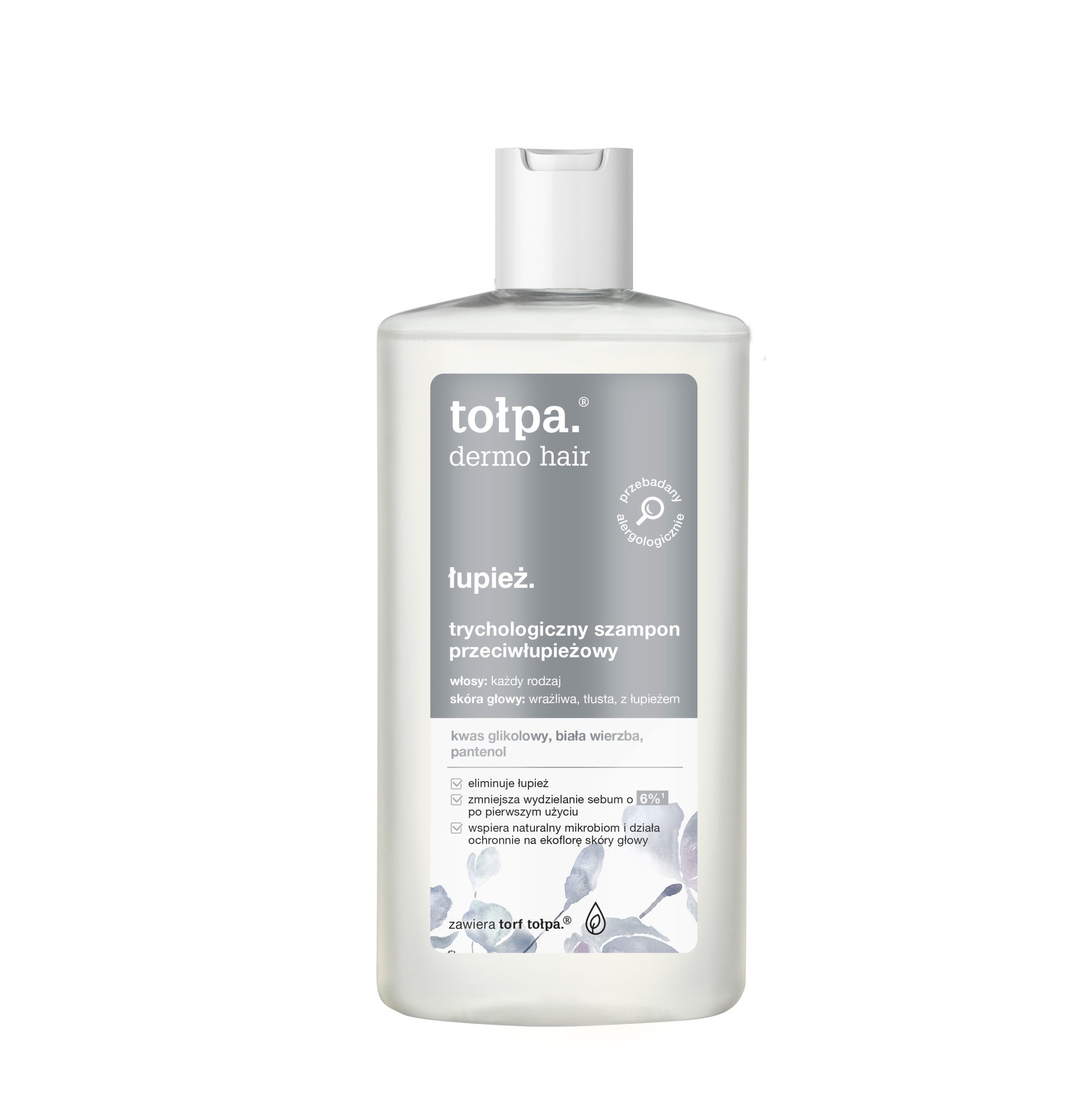 TOŁPA Dermo Hair Anti-Dandruff Trichological Shampoo 250 ml | Vaistine1.lt | WestPharmacy.eu