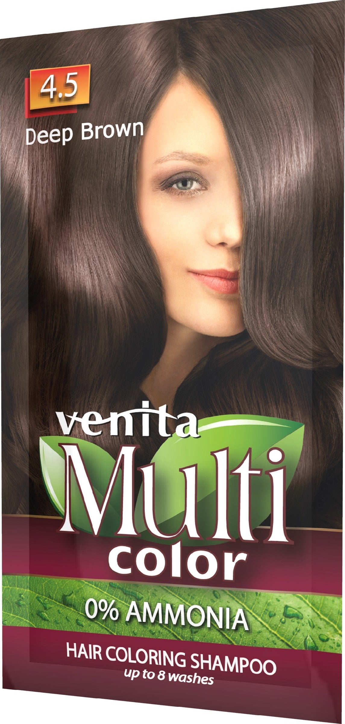 VENITA Multicolor Coloring Shampoo 4.5 Deep Brown 40 g | Vaistine1.lt | WestPharmacy.eu
