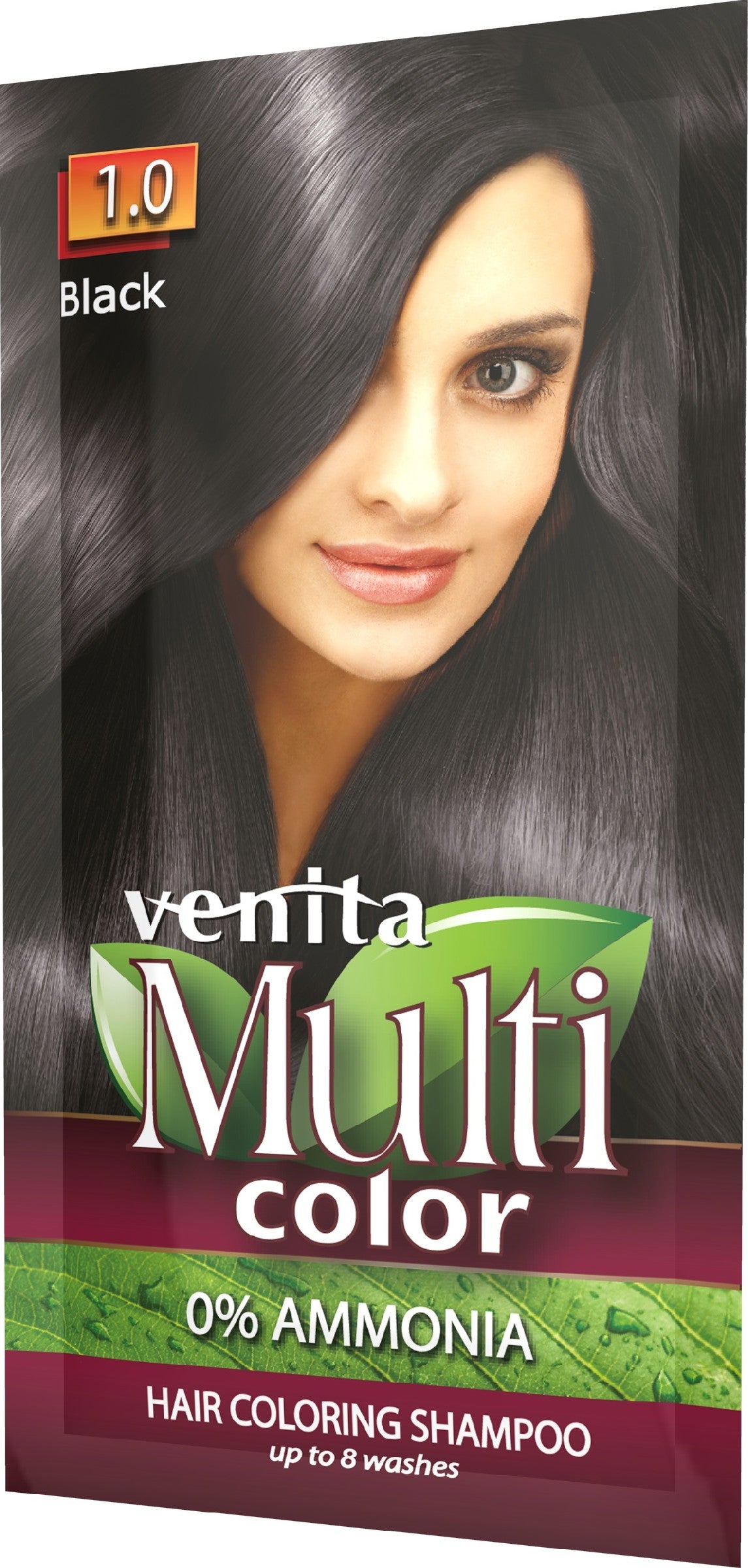 VENITA Multicolor Coloring Shampoo 1.0 Black 40 g | Vaistine1.lt | WestPharmacy.eu