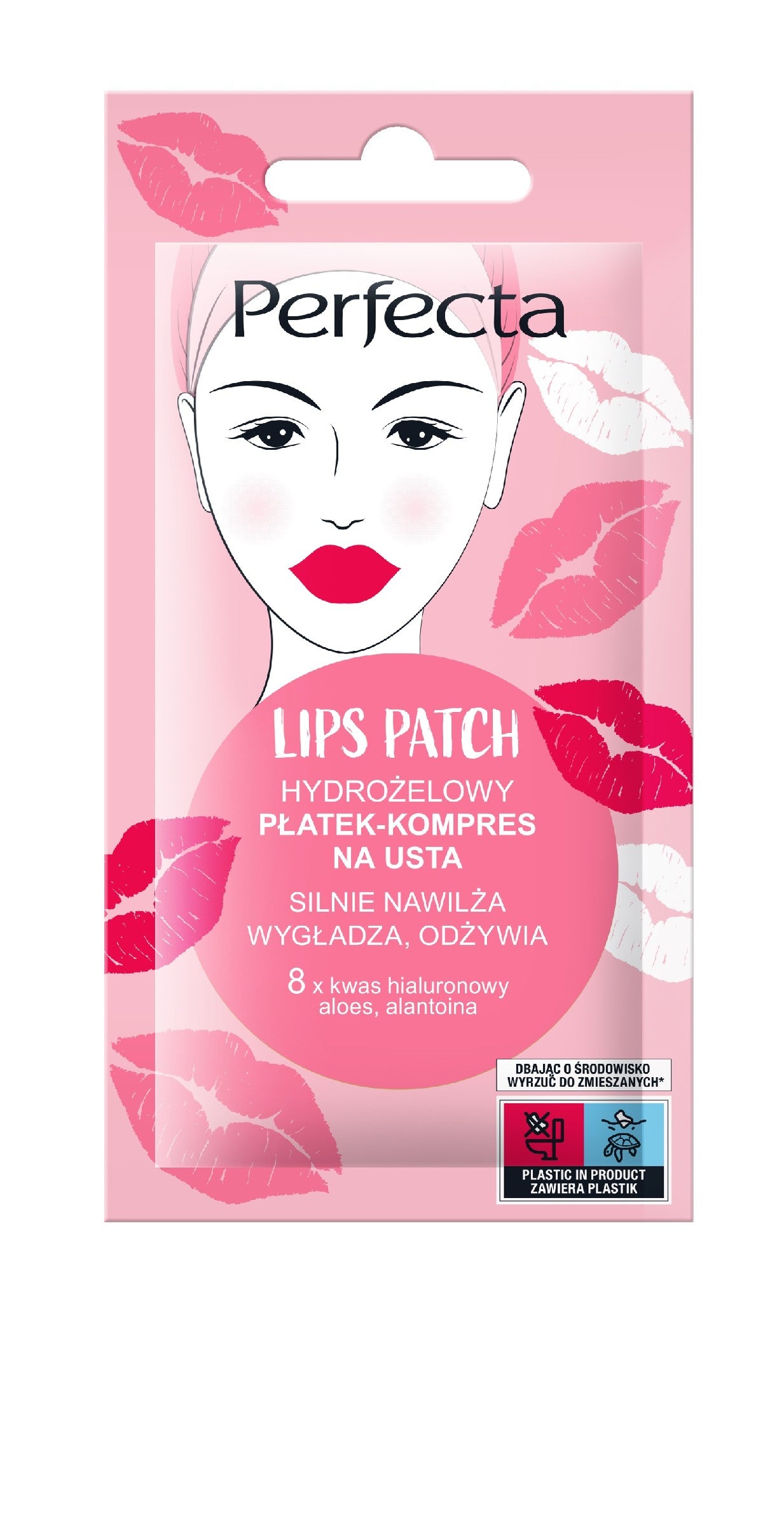 PERFECTA Lips Patch Hydrogel patch - compress for lips | Vaistine1.lt | WestPharmacy.eu