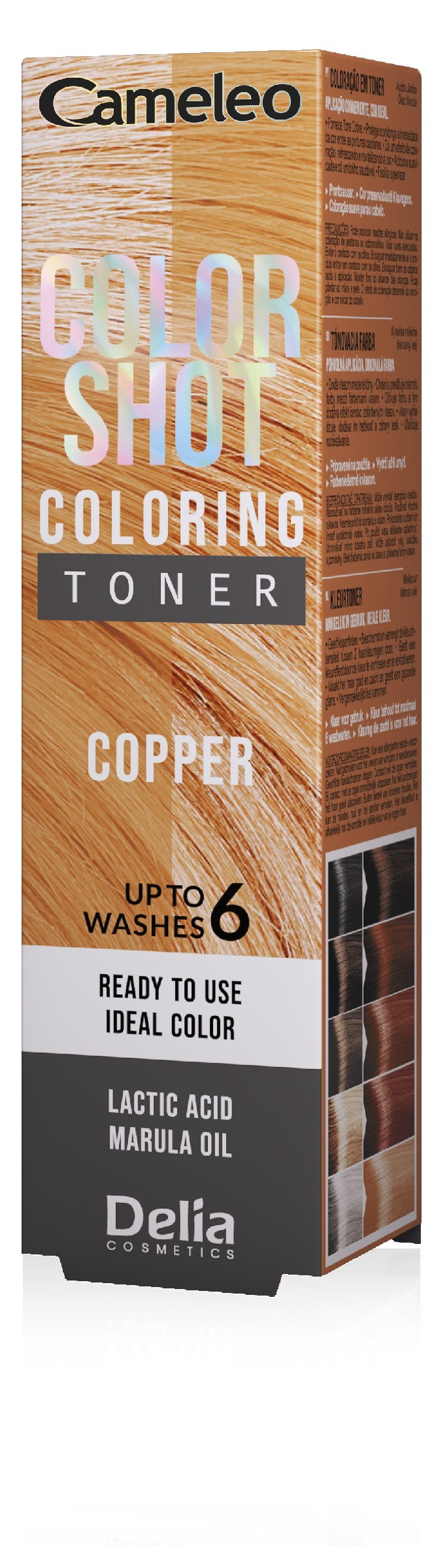 CAMELEO - COLOR SHOT TONER Copper d/wło tube 60ml | Vaistine1.lt | WestPharmacy.eu