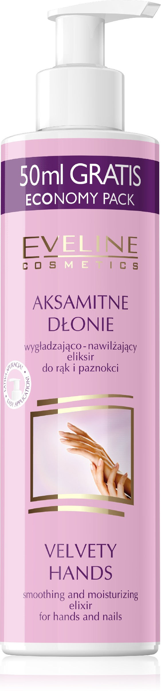 EVELINE Velvet hands smoothing and moisturizing elixir for hands and nails 245 ml | Vaistine1.lt | WestPharmacy.eu