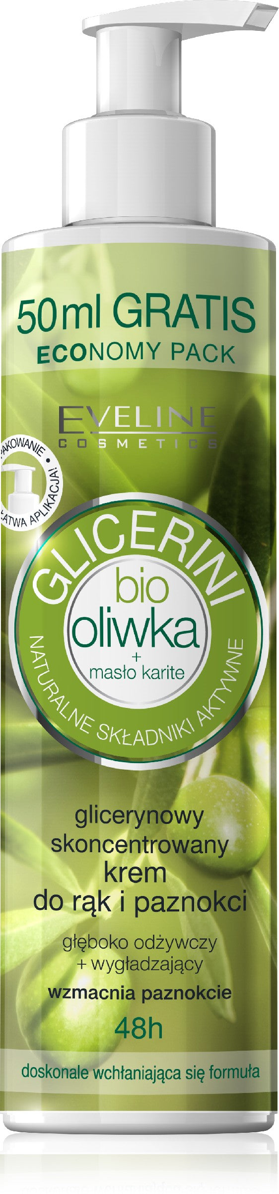 EVELINE Bio Oliwka Glycerin concentrated hand and nail cream 245 ml | Vaistine1.lt | WestPharmacy.eu