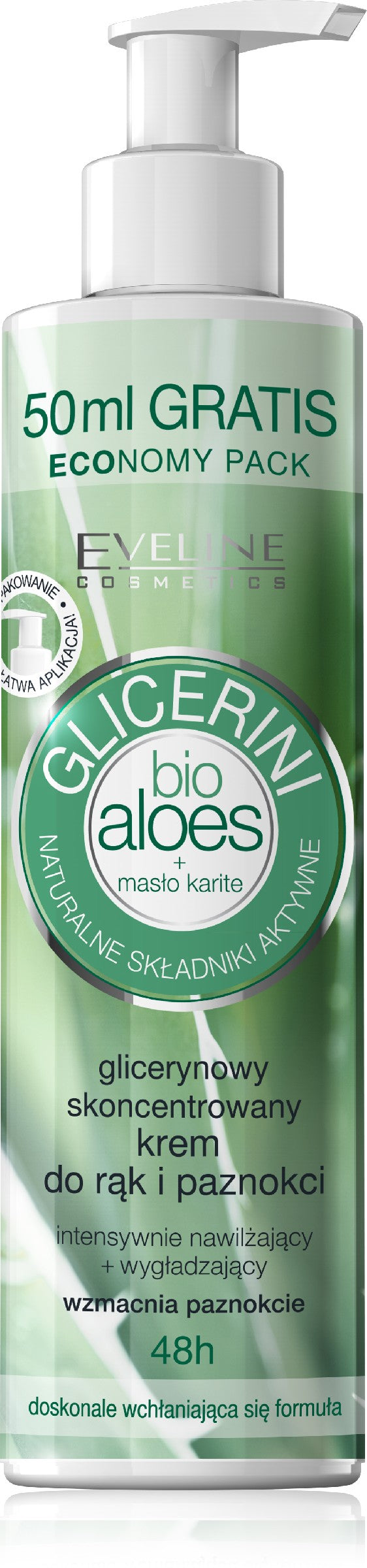 EVELINE Bio Aloes Glycerin concentrated hand and nail cream 245 ml | Vaistine1.lt | WestPharmacy.eu