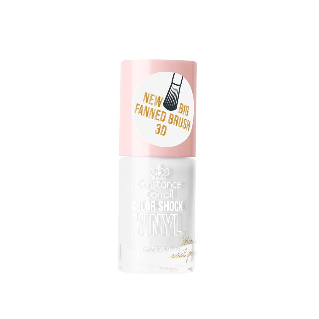 CONSTANCE CARROLL Vinyl Nail Polish Mini No. 02 Snow | Vaistine1.lt | WestPharmacy.eu