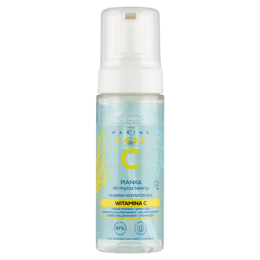 BIELENDA Marine Care C Deep Cleansing Face Foam - Vitamin C 150 ml | Vaistine1.lt | WestPharmacy.eu