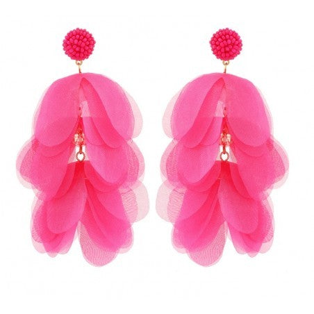 ECARLA Hanging earrings - fuchsia K1676R TAG | Vaistine1.lt | WestPharmacy.eu