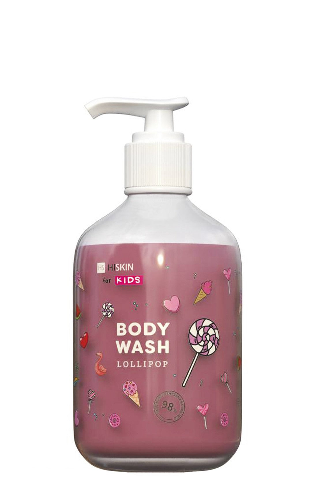 HISKIN for Kids Body Wash Lollipop 400 ml | Vaistine1.lt | WestPharmacy.eu